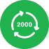 Über 2000 Mal wiederverwendbar