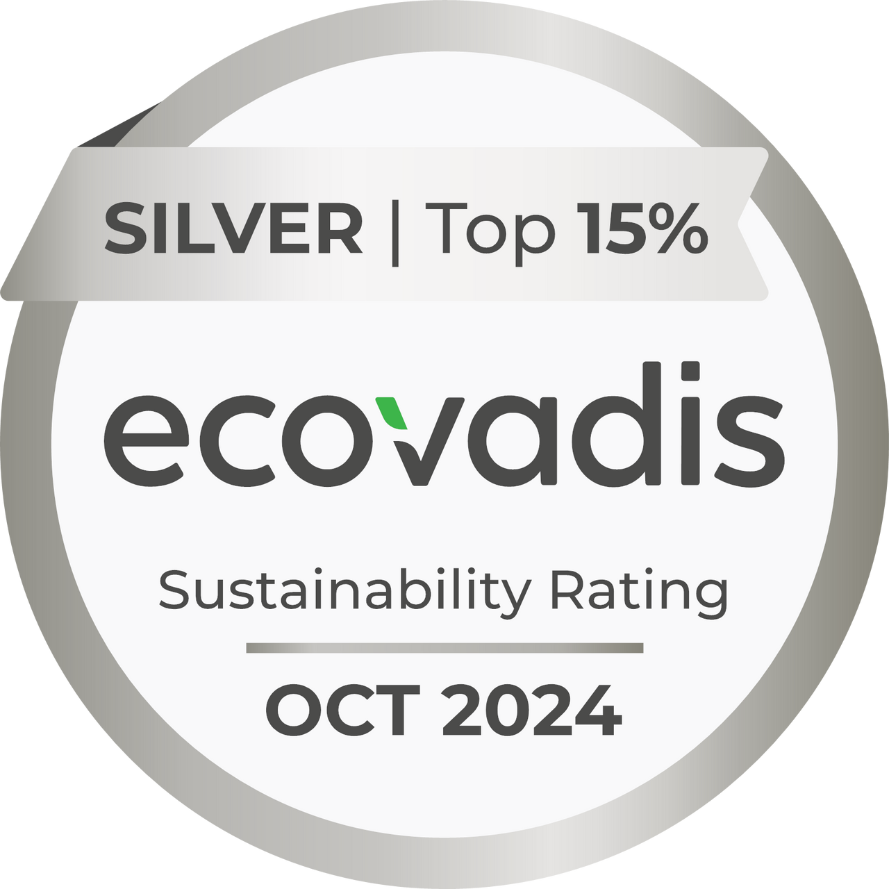 EcoVardis Silver Medal
