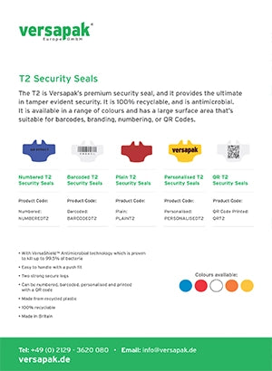 Versapak T2 Security Seals (EN)