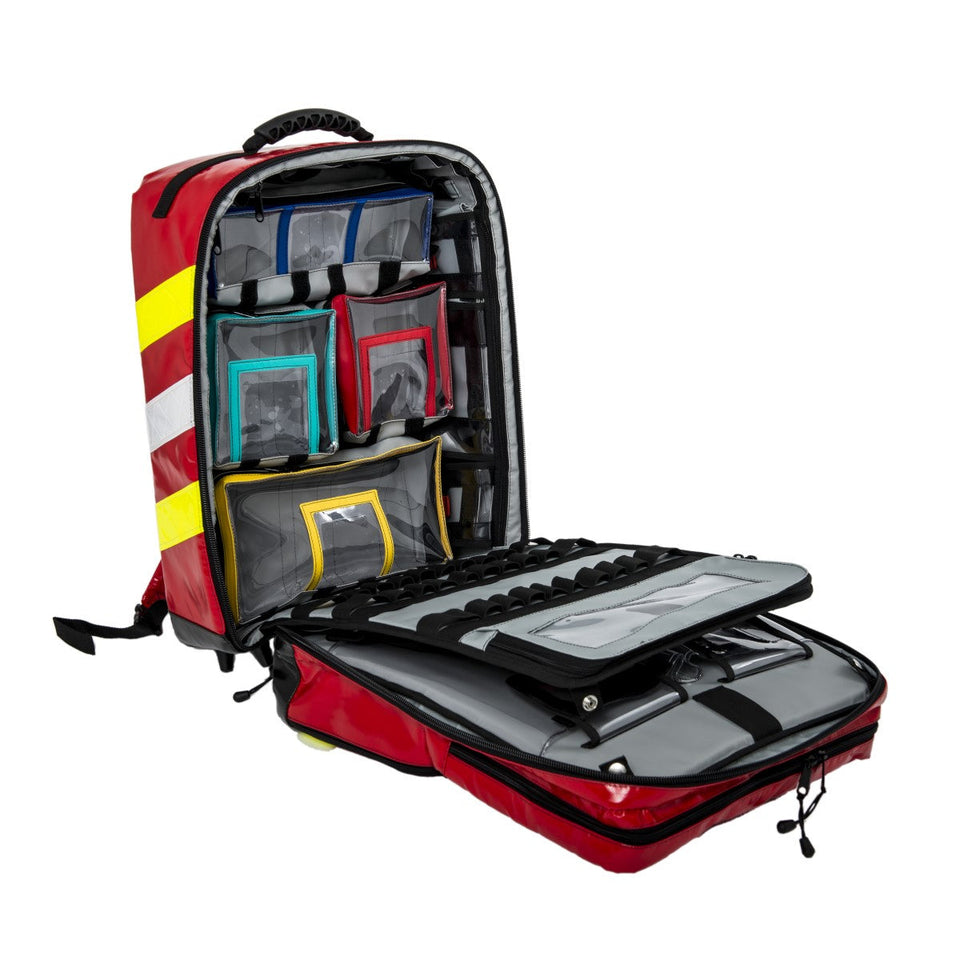 Erste-Hilfe-Rucksack für Sanitäter - Offen