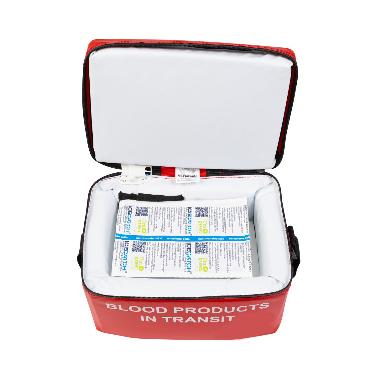 Bluttransporttasche BLD -Blutproben oder Transfusionsbeutel - Klein mit ICECATCH (Englisch)