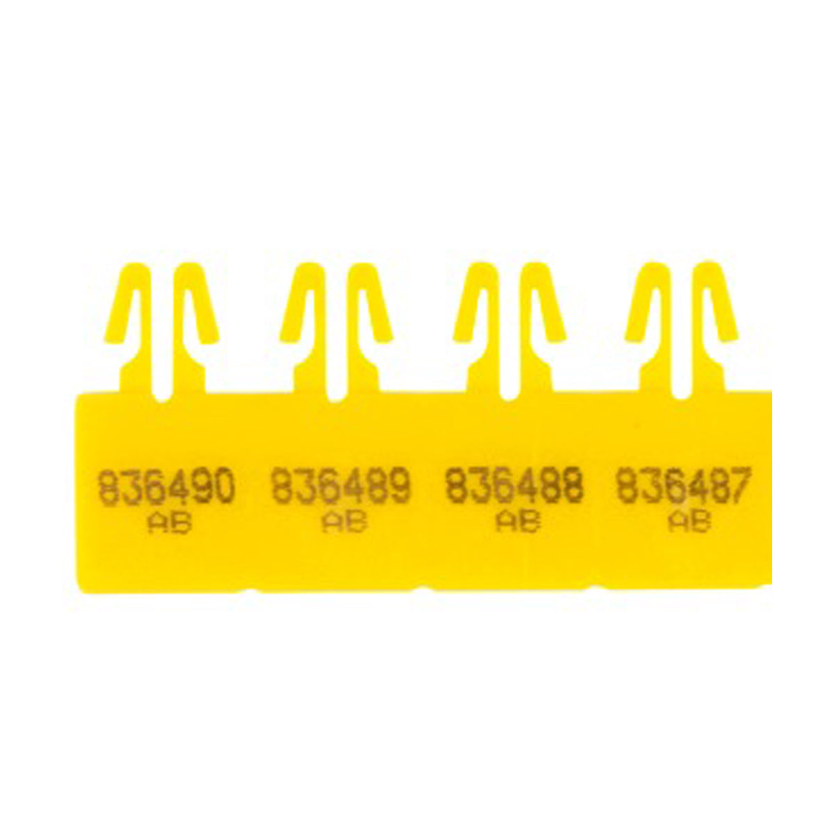 Arrow-Siegel nummeriert - Gelb