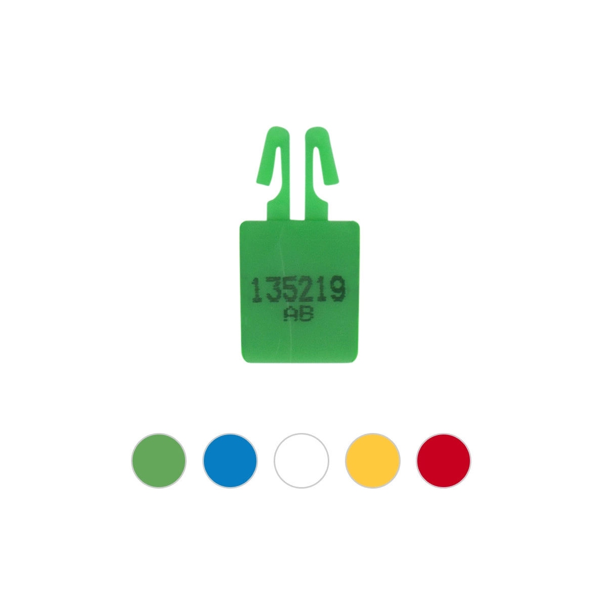 Arrow-Siegel nummeriert - Verschiedene Farben