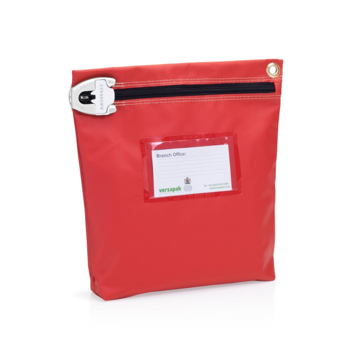 Papier- und Hartgeldtasche - T2 Siegel, Rot, Mittel