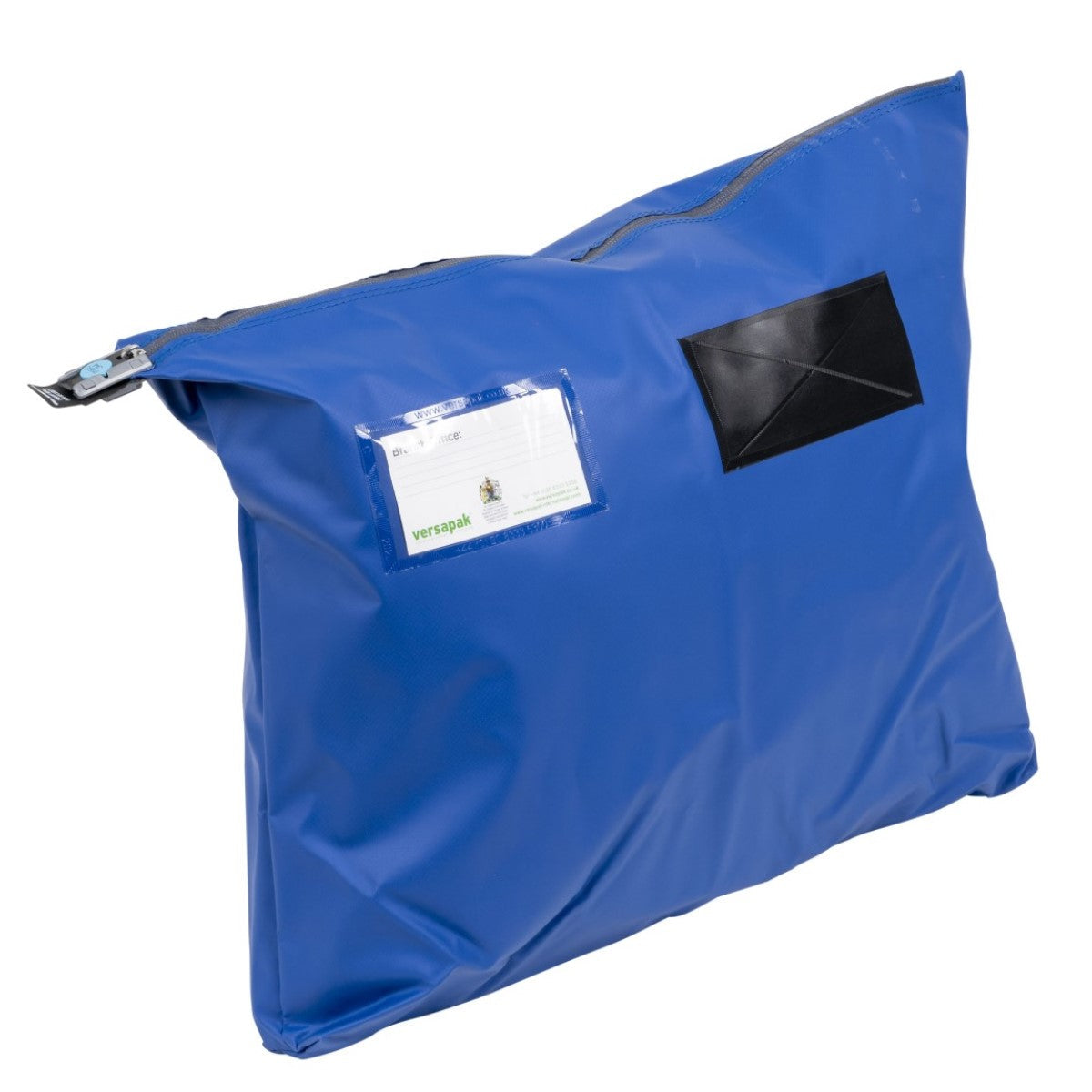 Posttasche - Runde Blau Mittel