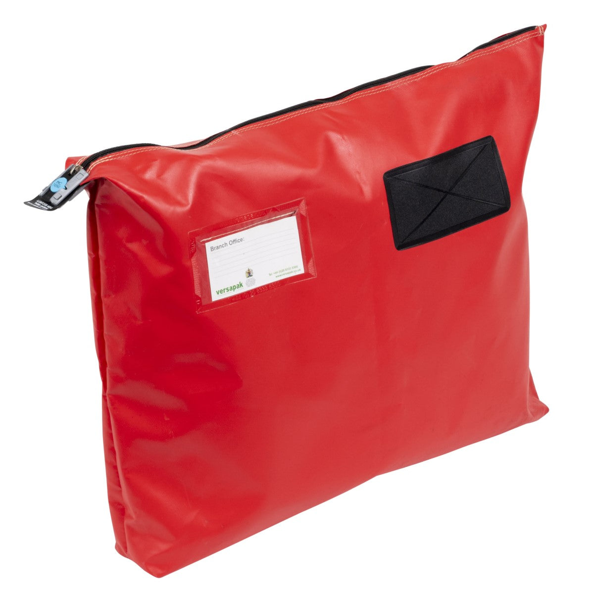 Posttasche - Runde Rot Mittel