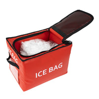 Thumbnail for Isolierte Eiswürfel Transporttasche - Rot/Arrow mit Eis