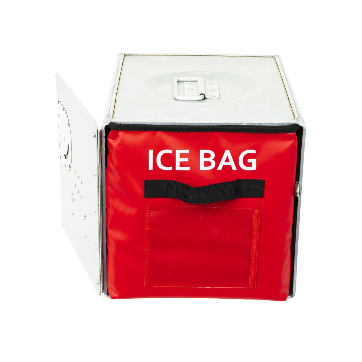 Isolierte Eiswürfel Transporttasche - Rot in Atlasbox