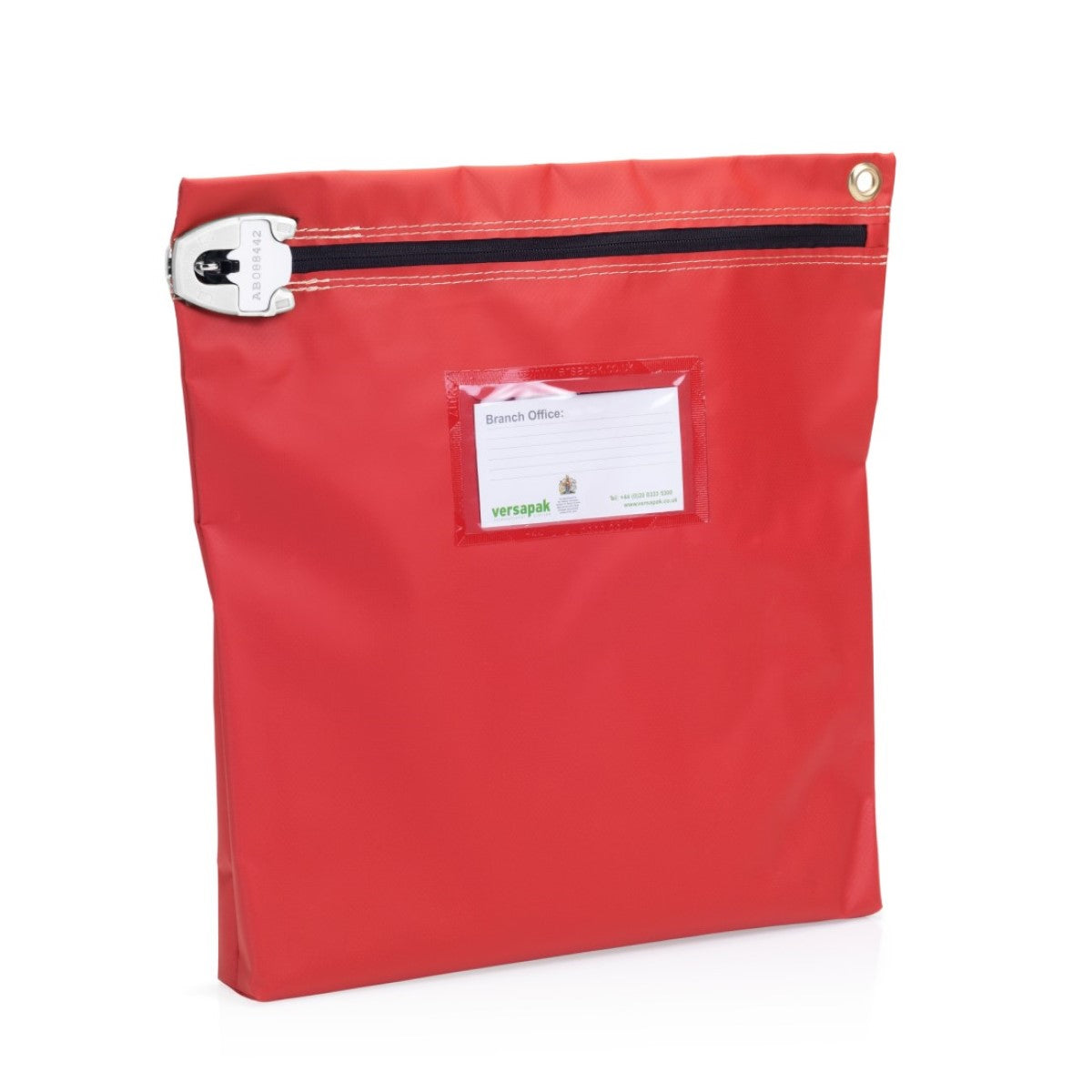 Papier- und Hartgeldtasche - T2 Siegel, Rot, Groß 