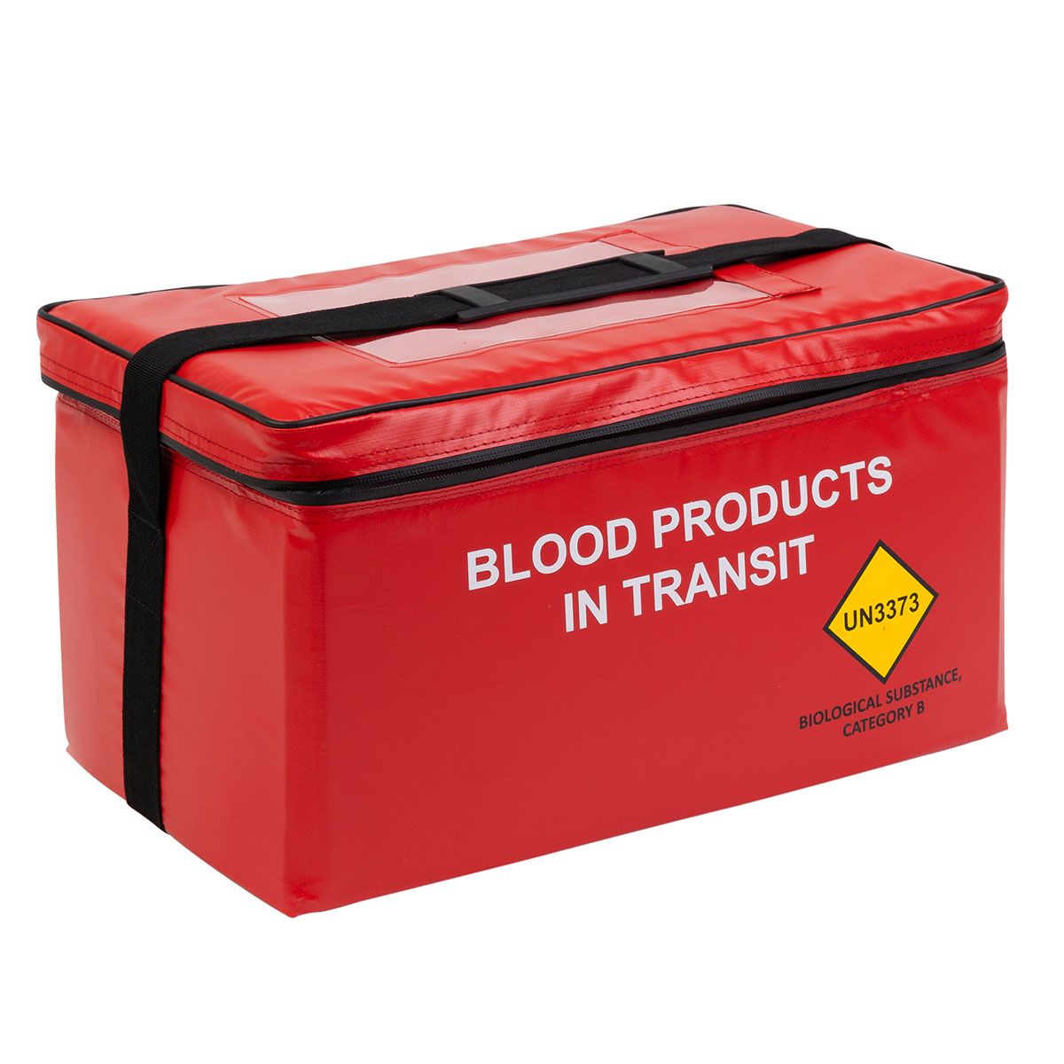 Bluttransporttasche BLD -Blutproben oder Transfusionsbeutel - Groß (Englisch)